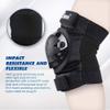 JBM Youth Knee Pads Elbow Pads and Wrist Guards Full Protective Gear for Skateboarding Skate Inline Riding Beginner Scooter Roller Skater (Black, Medium) view 3