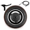 10x2.25 Drum Brake Wheel With CST Tire And Inflated Tube Instead Of Scooter General 10" Wheel With Axle Brake Handle Brake Cable (wheel cable180 lever) view 1