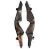 60" Black Hunter Takedown Recurve Bow 20-60 Lbs Traditional Wood Right Handed Bow American Hunting Longbow for Hunting Target Practice (Black Brown Set, 25 Lbs) view 4