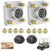 10L0L Golf Cart Front Wheel Hub Assembly for Yamaha G2 G8 G9 G14 G16 G19 G22 G29 Drive, Replaces JG5-WF511-10-00 JG5-WF511-00 view 1