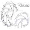 Buachois 160mm OD 34mm ID Bike Disc Brake Rotor | Stainless Steel Electric Scooter Modification Accessories for Mountain Bike Road Bicycle view 3