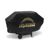 Rico Industries NFL Los Angeles Chargers Deluxe Grill Cover Deluxe Vinyl Grill Cover - 68" Wide/Heavy Duty/Velcro Staps view 1