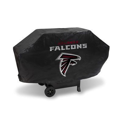 Rico Industries NFL Atlanta Falcons Deluxe Grill Cover Deluxe Vinyl Grill Cover - 68" Wide/Heavy Duty/Velcro Staps