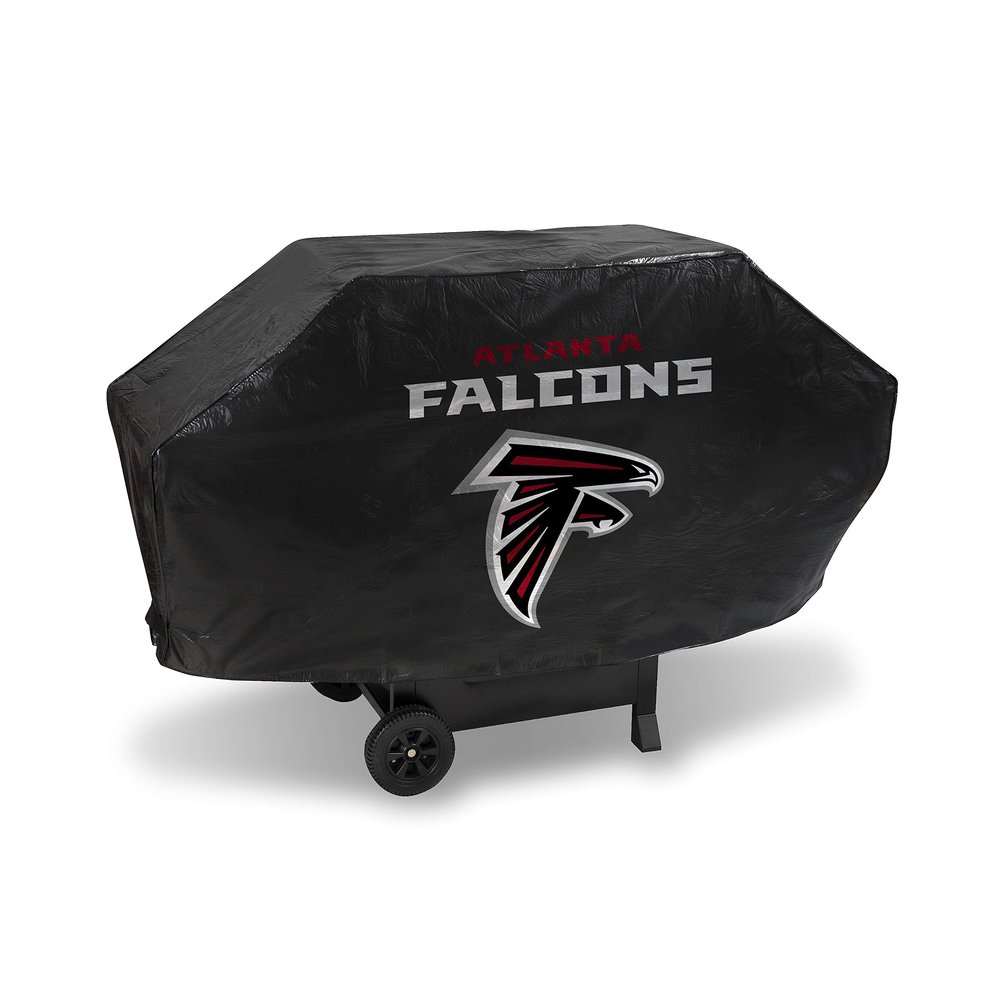 Rico Industries NFL Atlanta Falcons Deluxe Grill Cover Deluxe Vinyl Grill Cover - 68" Wide/Heavy Duty/Velcro Staps