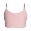 Bleuet Girls Reversible Training Bra Seamless, Ultra Soft First Bra for Teens & Tweens | Dual-Layer Bralette, Adjustable Straps, Tag-Free Comfort Light Pink view 1