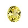 6x4 mm AAA Oval Cut Synthetic Yellow Sapphire (1 pc) Loose Gemstone view 1