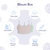 Bleuet Girls Reversible Training Bra  Seamless, Ultra Soft First Bra for Teens & Tweens | Dual-Layer Bralette, Adjustable Straps, Tag-Free Comfort view 4