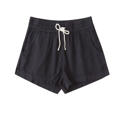 Billabong girls Hit the Road Elastic Waist Pull on Casual Shorts, Black, X-Small US