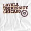 Loyola University Chicago Official Block Text Unisex Adult T-Shirt, Block Text, 4X-Large view 2