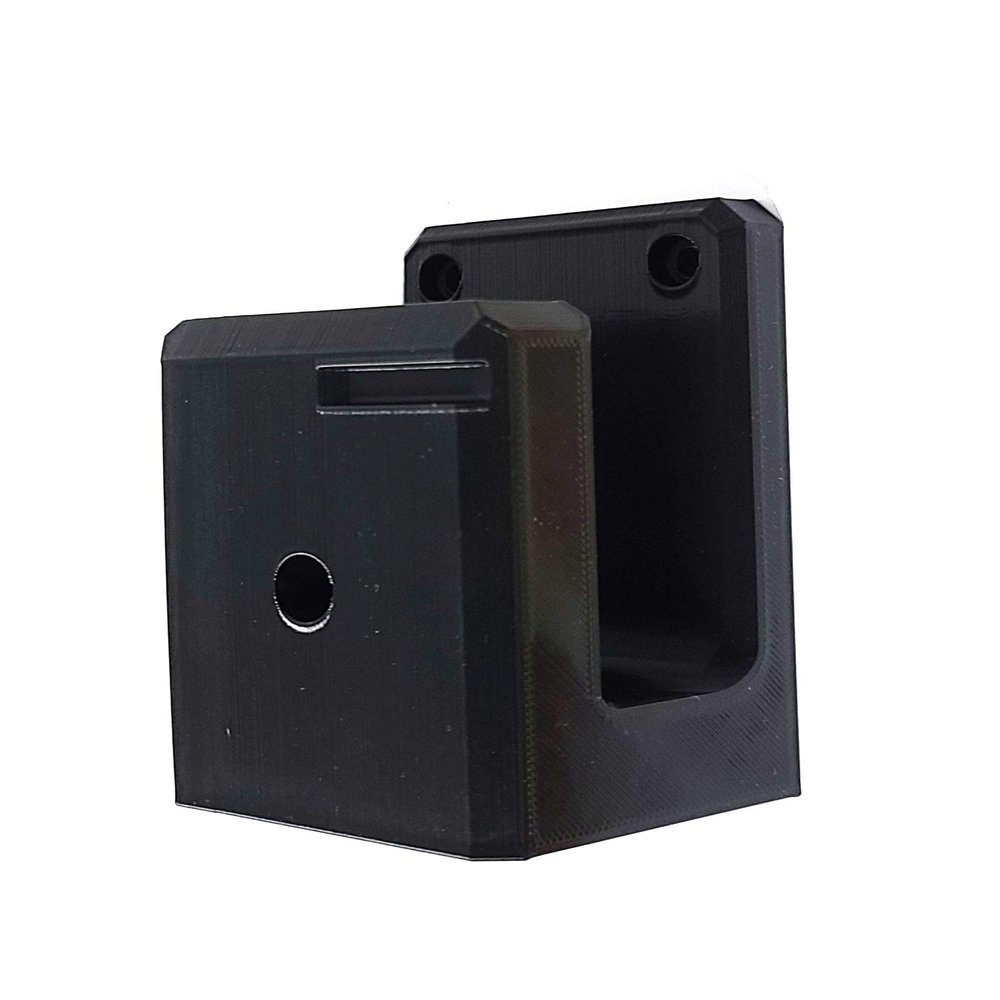 Generic AR15 Wall Mount Tactical Storage Made in USA Low Profile Black No Logo