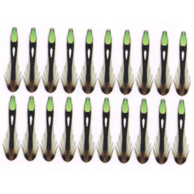Semperfli Imitation Jungle Cock Cheeks XS Green
