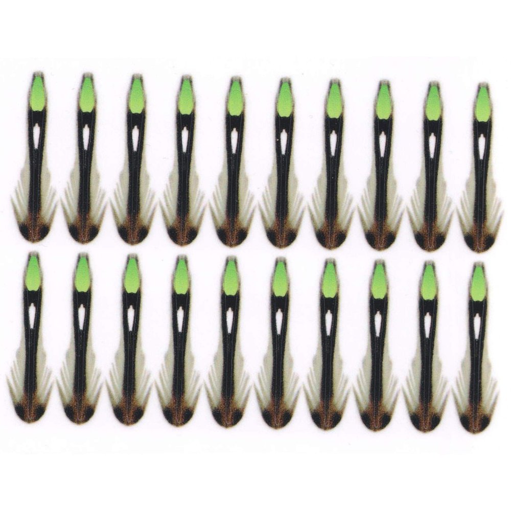 Semperfli Imitation Jungle Cock Cheeks XS Green