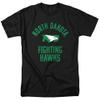 University of North Dakota Official Fighting Hawks Logo Unisex Adult T-Shirt, Black, 5X-Large view 1