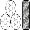 1" x 300' Reel, 3-Strand Nylon Rope | Durable, Abrasion Resistant | Utility Rope for Lifting, Hoisting, Pulleys, Winches, Dock Lines, Boating Applications view 3