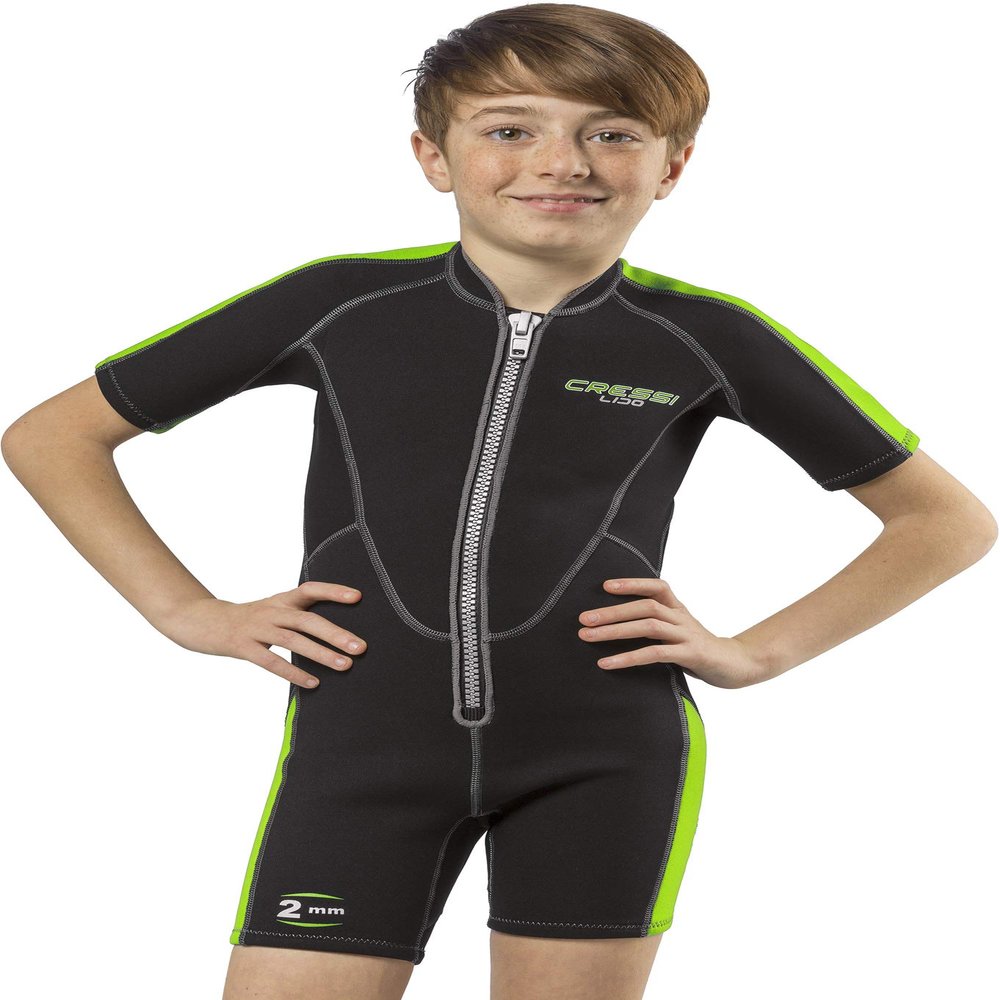 CRESSI Lido Jr, Black/Lime, 2XS