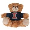 Sport Town Illinois Fighting Illini Stuffed Bear - 11" view 1