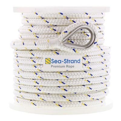 1/2" x 100' Double Braid Anchor Line