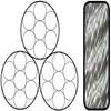 Sea-Strand 1/2" x 300' Reel, Yellow, 3-Strand Polypropylene Rope for Mooring, Anchoring, Crafts, Swings, General Purpose Rope | Rot Resistant | Heavy Duty view 3