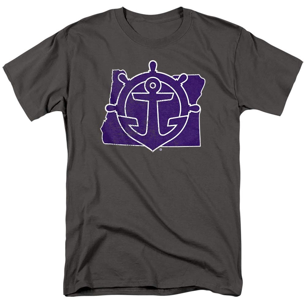 University of Portland Official Shape Unisex Adult T-Shirt, Shape, 5X-Large