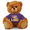 Sport Town LSU Tigers Stuffed Bear - 11" view 1