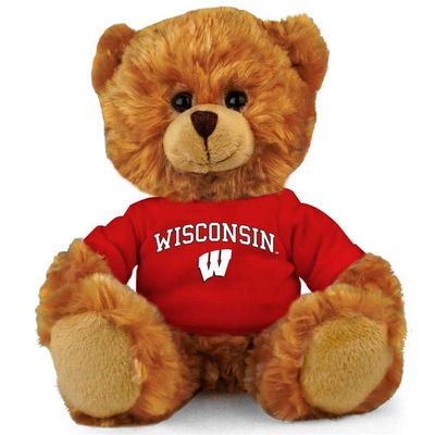 Sport Town Wisconsin Badgers Stuffed Bear - 11"