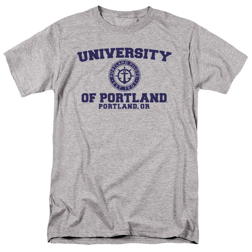 University of Portland Official Circle Logo Unisex Adult T-Shirt, Circle Logo, 5X-Large