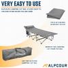 Alpcour Camping Cot Bag for Outdoor Camping, Travel and Beach  42 Inch Heavy Duty Polyester Fabric Replacement Bag Fits Most Cots & Chairs  Multifunctional and Easy to Carry & Store view 2