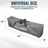 Alpcour Camping Cot Bag for Outdoor Camping, Travel and Beach  42 Inch Heavy Duty Polyester Fabric Replacement Bag Fits Most Cots & Chairs  Multifunctional and Easy to Carry & Store view 3