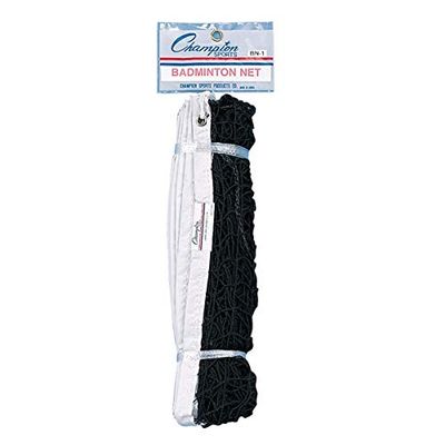 PerfectPitch 21 x 2.5 ft. 12-Ply Badminton Net44; Black & White