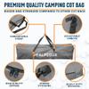 Alpcour Camping Cot Bag for Outdoor Camping, Travel and Beach  42 Inch Heavy Duty Polyester Fabric Replacement Bag Fits Most Cots & Chairs  Multifunctional and Easy to Carry & Store view 4