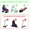 Tanzfrosch 8 Pack Roller Skate Wheels with Bearings Installed Quad Light Up Wheels for Double Row Skating and Skateboard 82A 32mm x 58mm view 2