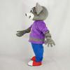 rushopn Mouse Mascot Costume Mouse Costume with Striped Shirt view 3