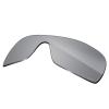 Eye Opening Stuff Polarized Replacement Lenses Compatible with Oakley Batwolf OO9101 Sunglasses - Silver Chrome view 1