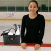 CRS Cross Rink Side Tote. Ice Skating Accessory Bag-Figure Skating, Roller, Inline Skaters, Dance, Cheer.Organizes Guards Water Bottle Phone (Rink Side Tote, Biellmann Black) view 3