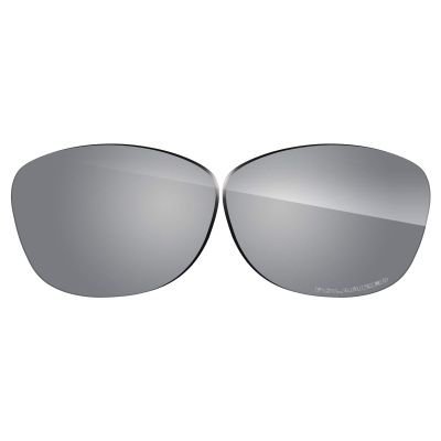 Eye Opening Stuff Polarized Replacement Lenses Compatible with Oakley Frogskins OO9013 Sunglasses - Silver Chrome
