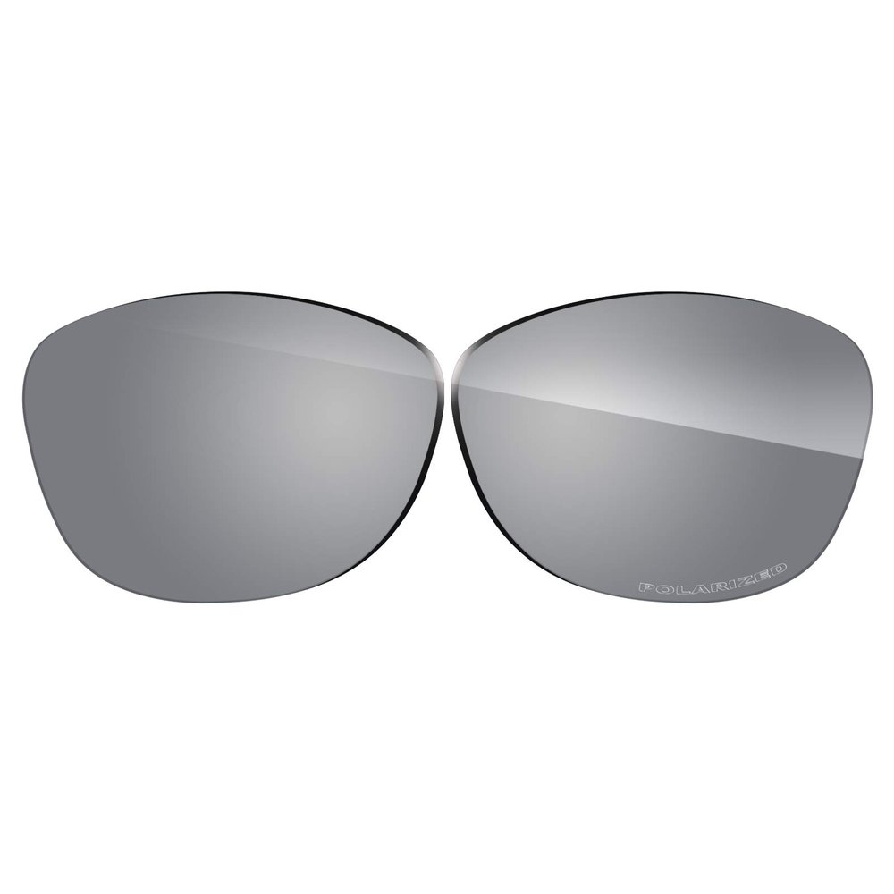 Eye Opening Stuff Polarized Replacement Lenses Compatible with Oakley Frogskins OO9013 Sunglasses - Silver Chrome