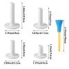 12 Pieces Golf Range Tees Set Rubber Golf Tees for Mats Driving Range 6 Pieces for Practice Mat Mixed Size(White and Mixed Colors) view 2