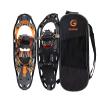 G2 25 Inches Light Weight Snowshoes for Women Men Youth, Set with Tote Bag, Special EVA Padded Ratchet Binding, Heel Lift, Orange view 1
