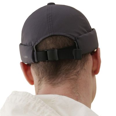 UNDERCONTROL Brimless Trawler Quick Dry Leon Cap Unisex Breathable Xanadu Outdoor Sailor Leon Hat Fisherman No Visor Skull Adjustable Watch Cap Beanie Korea (Charcoal)