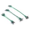 60Pcs Fishing Leaders Stainless Steel, Wire Leaders for Fishing, Tooth Proof, Fishing Leaders with Swivels Snap Kit, for Freshwater Saltwater Fishing, Kits Connect Tackle Lures Rig or Hooks, Green view 4