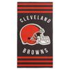Northwest NFL Cleveland Browns Beach Towel, 30" x 60", Stripes view 1
