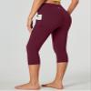 Heathyoga Capri Leggings for Women High Waisted Capri Leggings with Pockets for Women Yoga Pants with Pockets for Women view 2