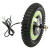 12'' Electric Bicycle Brushless Hub Motor Front Rear Wheel Cycle Bike E-Bike Hub Motor Conversion Kit 24V 350W Brushless Gearless Hub Motor Electronic Brake Disc Brake 22mile/h 1000RPM view 2