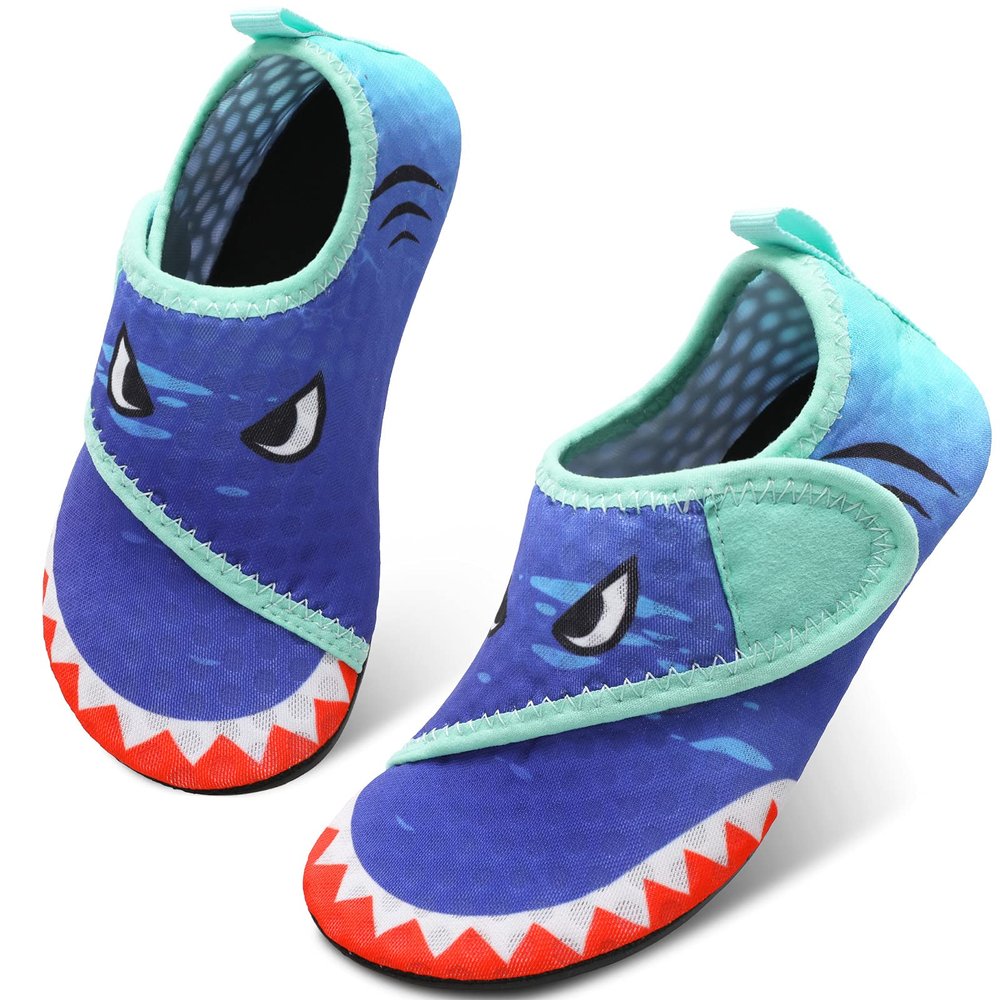 Centipede Demon Kids Water Shoes Girls Boys Breathable Quick Dry Barefoot Aqua Sock Shoes for Swim Pool Beach Outdoor Water Sports 4-4.5 Big Kid