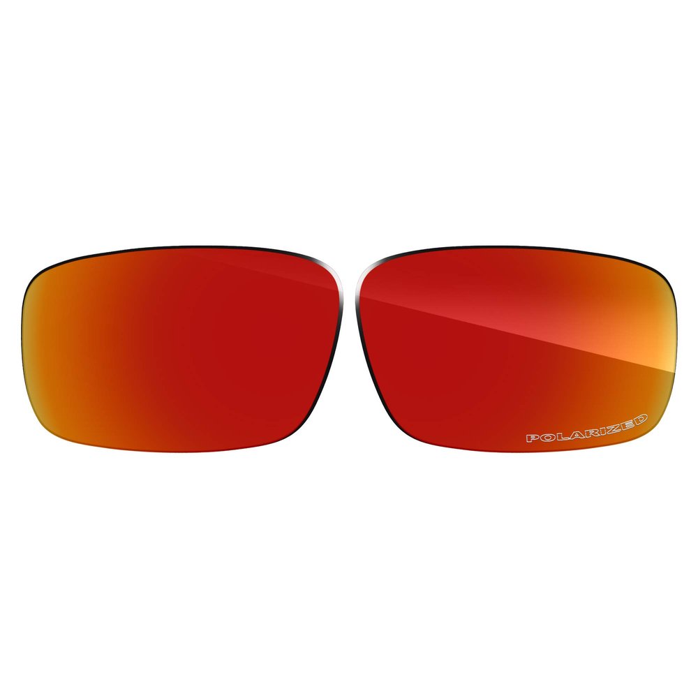Eye Opening Stuff Polarized Replacement Lenses Compatible with Oakley Fives Squared Sunglasses - Blaze Red