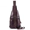 Hebetag Leather Sling Bag Crossbody Backpack for Men Women Outdoor Travel Shoulder Chest Pouch Casual Hiking Pack Casual Daypack view 4