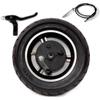 10 Inch Wheel With Brake 10x2.50 Inflated Wheel With Inner Tube And Expansion Brake 180 CM Brake Cable For Scooter Rear Wheel (wheel cable180 lever) view 1