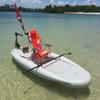 Inflatable Motorized Fishing Platform Paddle Surf Board Kayak Dingy Raft Boat view 3