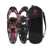 G2 25 Inches Light Weight Snowshoes for Women Men Youth, Set with Tote Bag, Special EVA Padded Ratchet Binding, Heel Lift, Red view 1