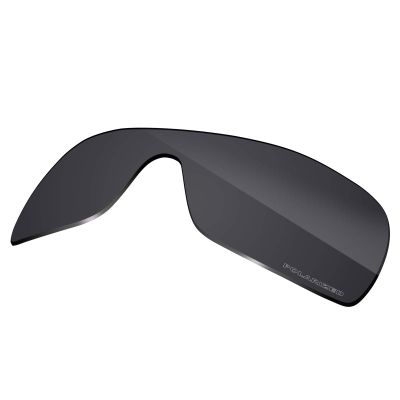 Eye Opening Stuff Polarized Replacement Lenses Compatible with Oakley Oil Rig Sunglasses - Dark Black
